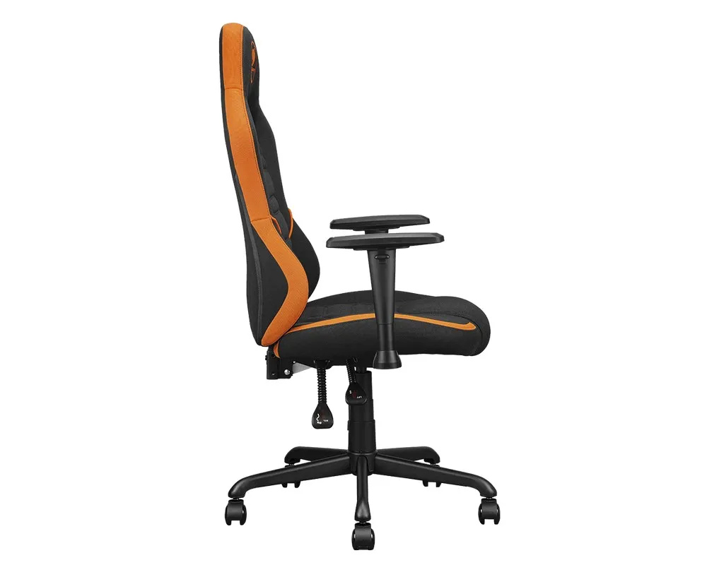 Scaun Gaming Cougar Fusion SF, Plasă elastomerică respirabilă, Portocaliu