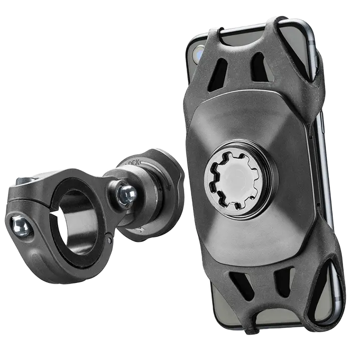 Держатель для телефона на велосипед Cellularline Bike Holder Pro, Чёрный