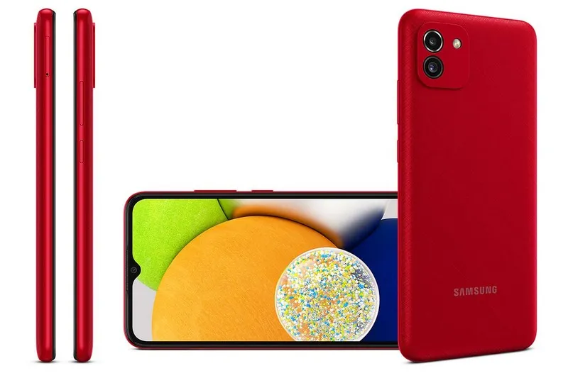 Smartphone Samsung Galaxy A03, 4GB/64GB, Roșu