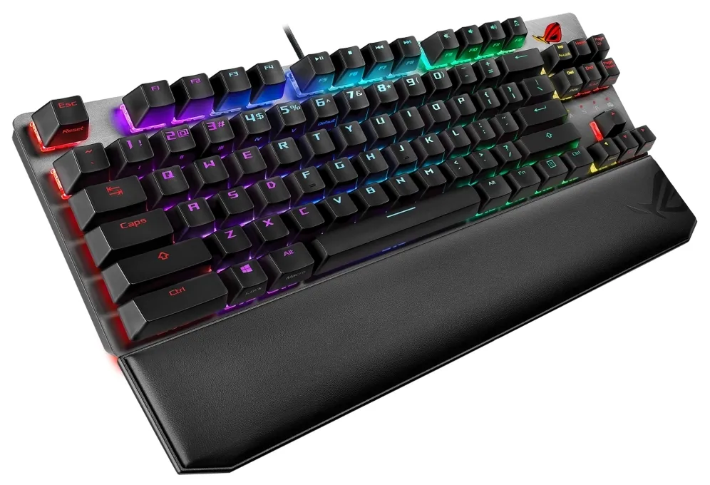 Клавиатура ASUS ROG Strix Scope TKL, Проводное, Чёрный