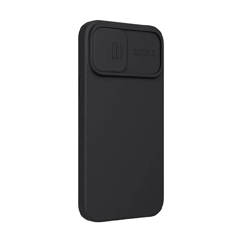 Чехол Nillkin iPhone 13 Pro, CamShield Silky Silicone, Elegant Black
