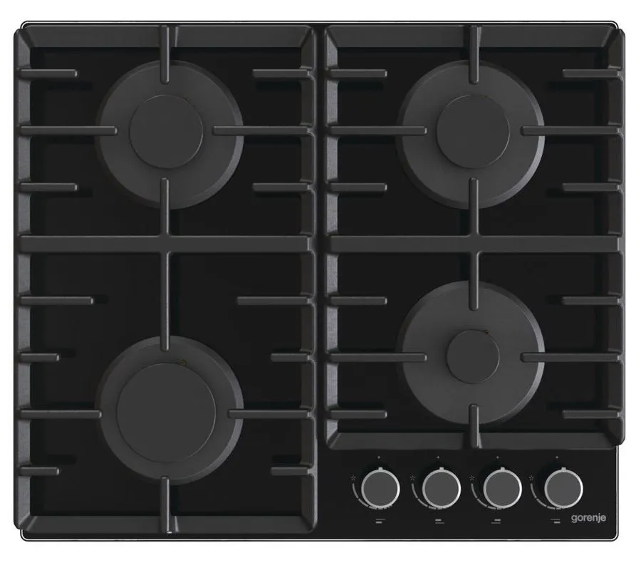 Plită pe gaz Gorenje GT 642 AB, Negru