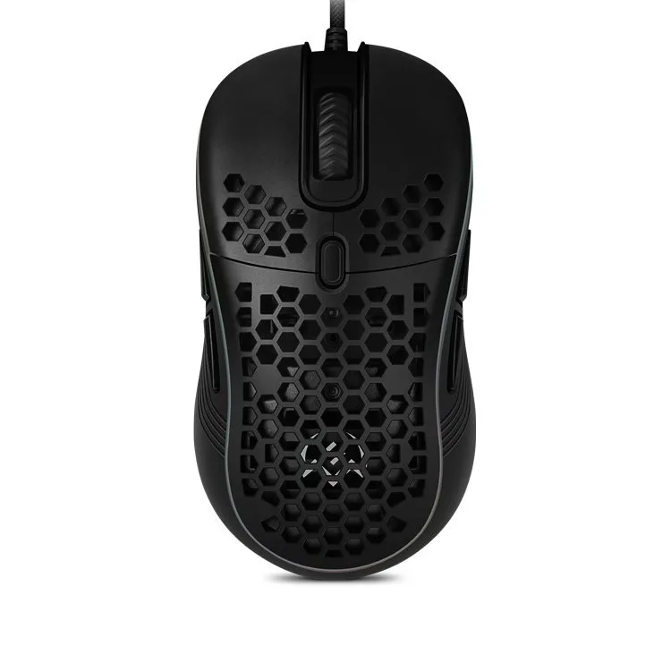 Gaming Mouse SVEN RX-G860, Optical, 200-12800 dpi, 8 buttons, Honeycomb design, RGB, Black, USB