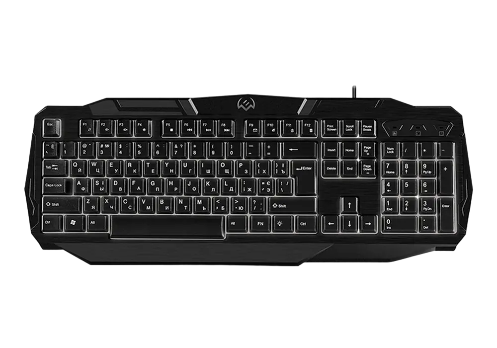 Set Tastatură + Mouse SVEN GS-9100, Cu fir, Negru