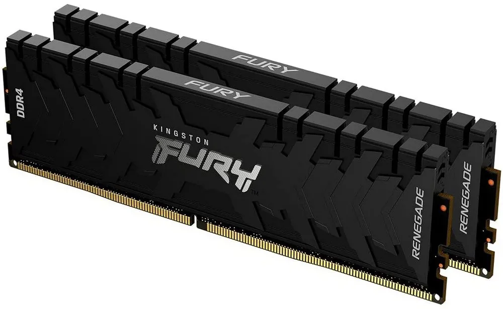 Оперативная память Kingston FURY Renegade, DDR4 SDRAM, 3200 МГц, 64Гб, KF432C16RBK2/64