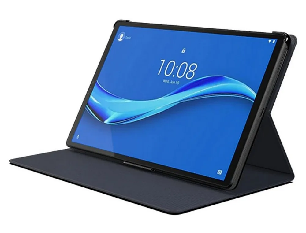 Чехол для планшета - Book Case Lenovo TB-X606X, 10,1", Искусственная кожа, Чёрный