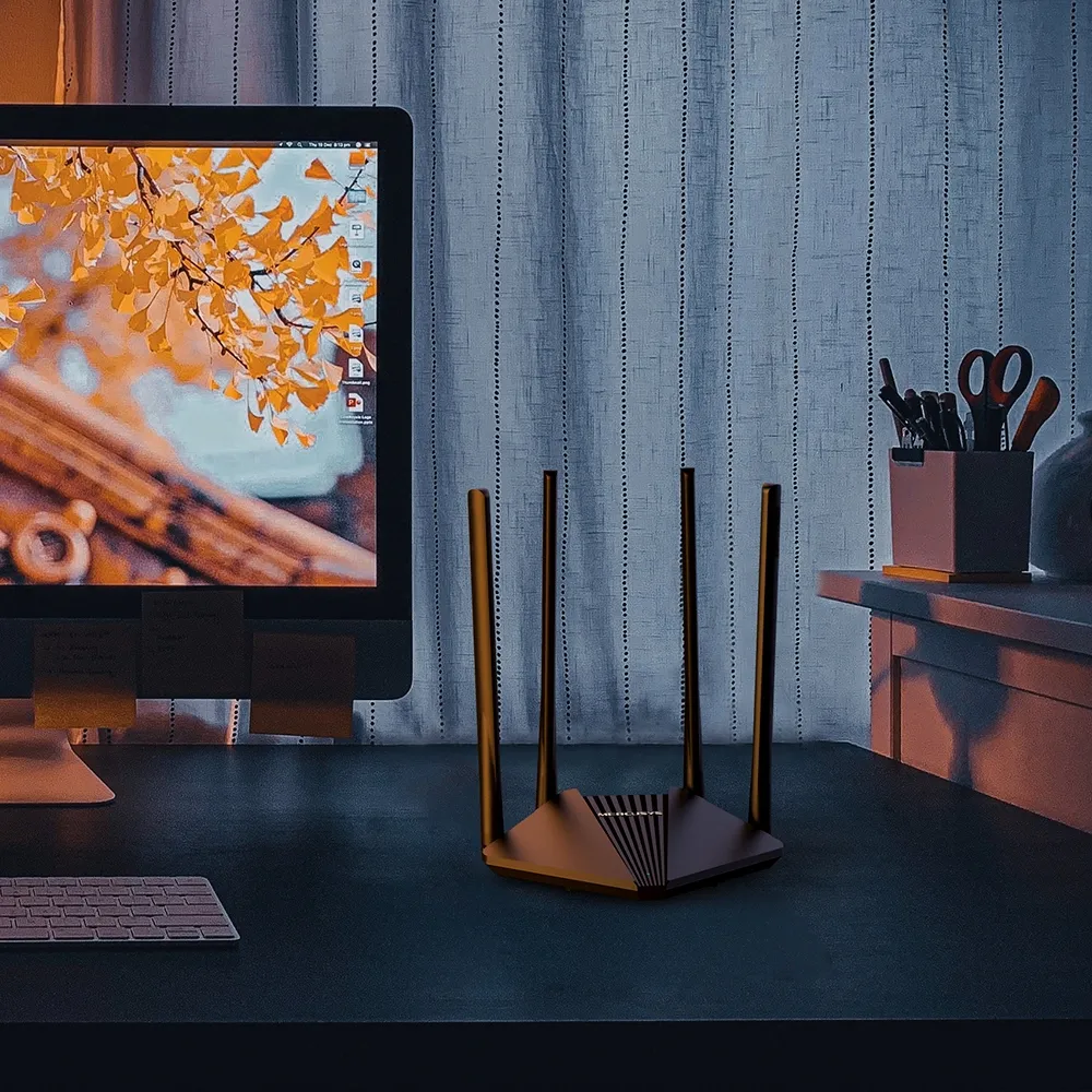 Беспроводной маршрутизатор MERCUSYS MR30G, Чёрный