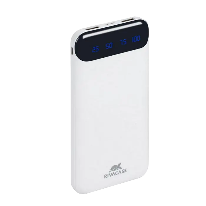 Power Bank Rivacase 10000 mAh QC 3.0/PD, VA2240, White