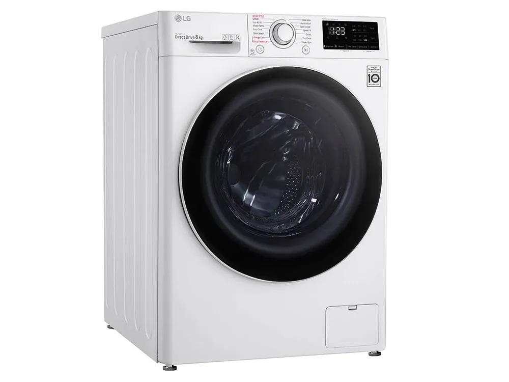 Mașină de spălat LG F4WV328S0U, 8kg, Alb