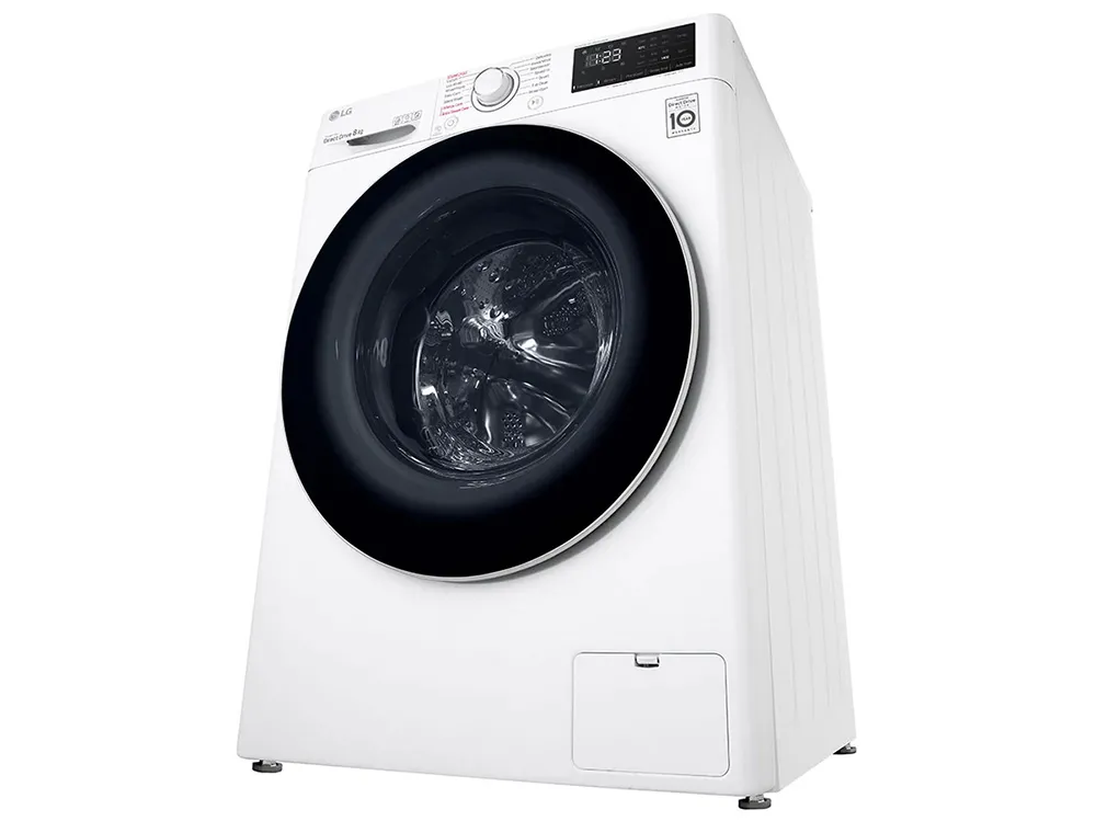 Mașină de spălat LG F4WV328S0U, 8kg, Alb
