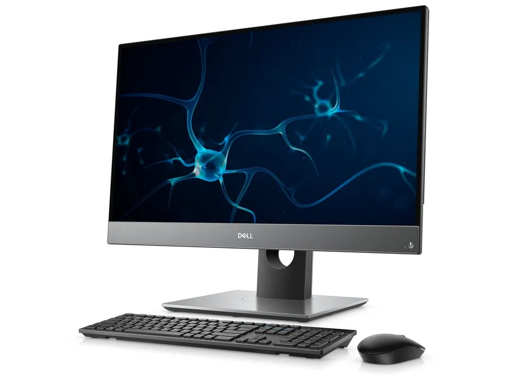Computer All-in-One DELL OptiPlex 7780, 27", Intel Core i9-10900, 32GB/512GB, Windows 10 Pro 64-bit, Argintiu