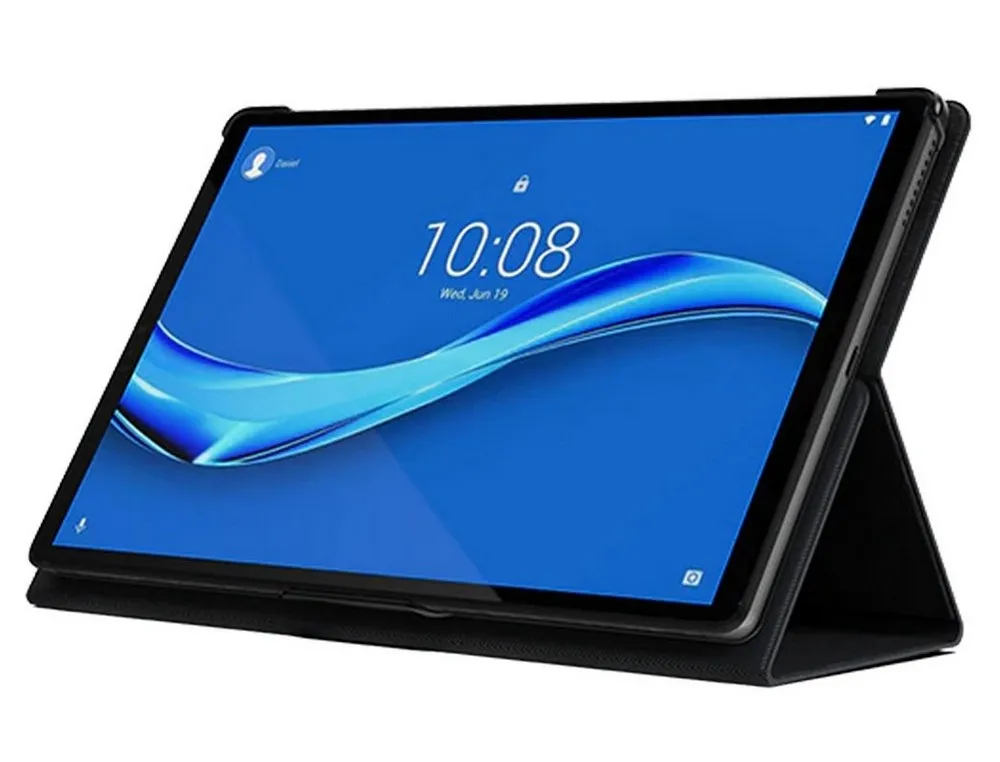 Чехол для планшета - Book Case Lenovo TB-X606X, 10,1", Искусственная кожа, Чёрный