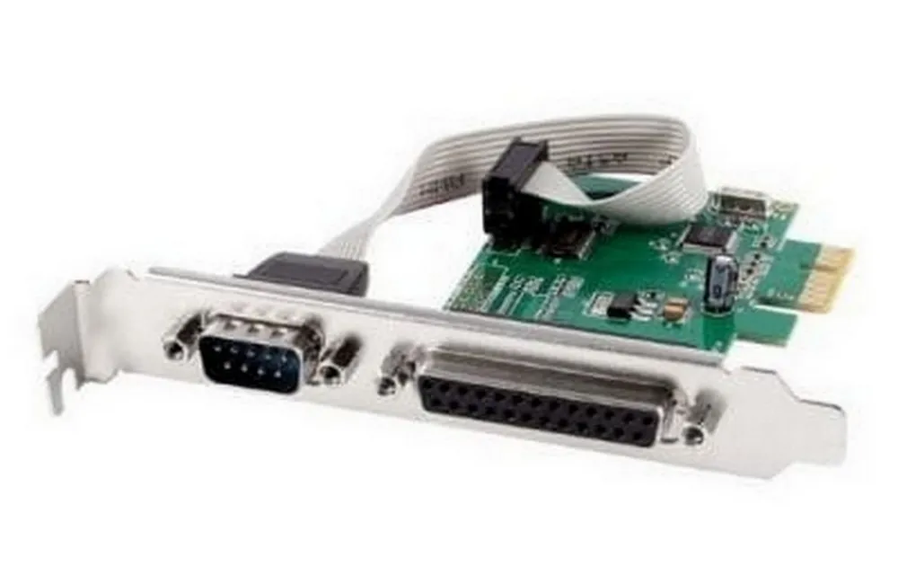 Placă de extensie PCI-Express Gembird PEX-COMLPT-01, Multicolor