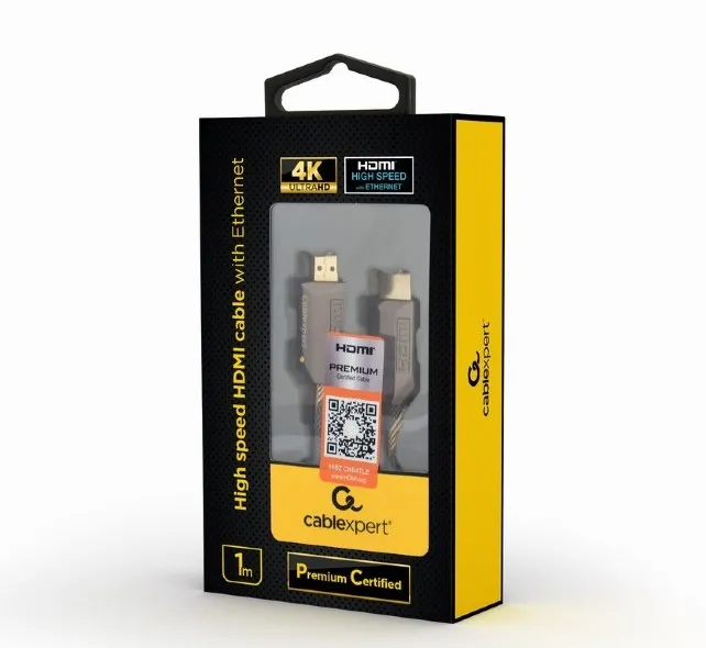 Convertor Video Cablexpert CCBP-HDMI8K-2M, HDMI (M) - HDMI (M), 2m, Multicolor