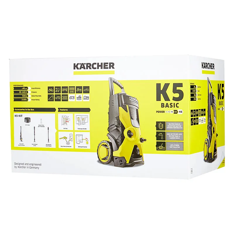 Aparat de spălat cu presiune Karcher K 5* Basic, 1.180-580.0