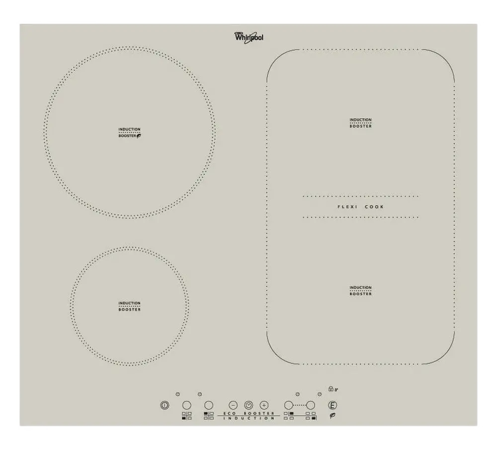 Plită cu inducție Whirlpool ACM 808/BA/S, Alb