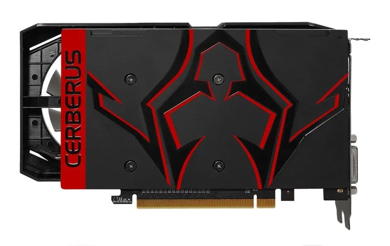 Видеокарта ASUS CERBERUS-GTX1050TI-A4G,  4ГБ GDDR5 128бит