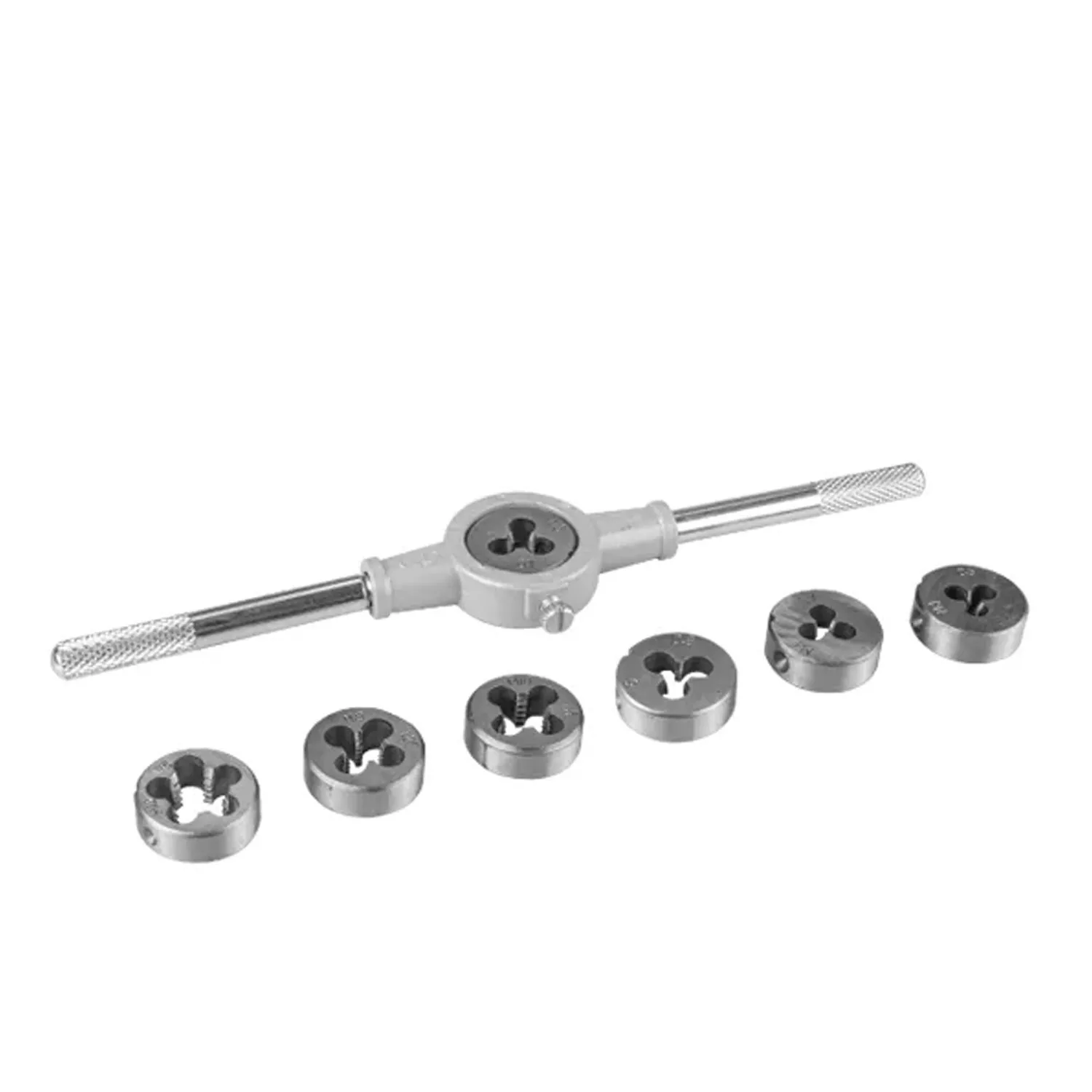 Набор из 8 плашек M3–M12 WOKIN