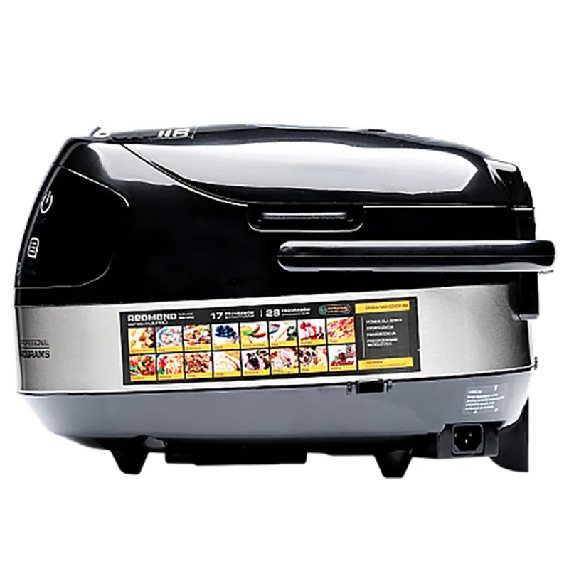 Мультиварка Redmond RMC-M90E, Черный Серебристый