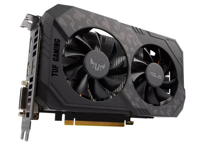 Placă Video ASUS TUF-GTX1660TI-O6G-EVO-GAMING,  6GB GDDR6 192bit