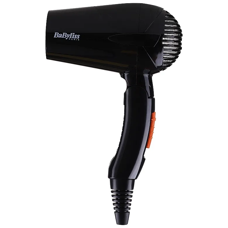 Компактный фен BaByliss Travel Dry 5344E, 2000 Вт, Чёрный