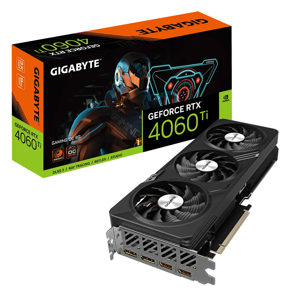 Placă Video Gigabyte GV-N406TGAMING OC-8GD,  8GB GDDR6 128bit (GV-N406TGAMING OC-8GD)