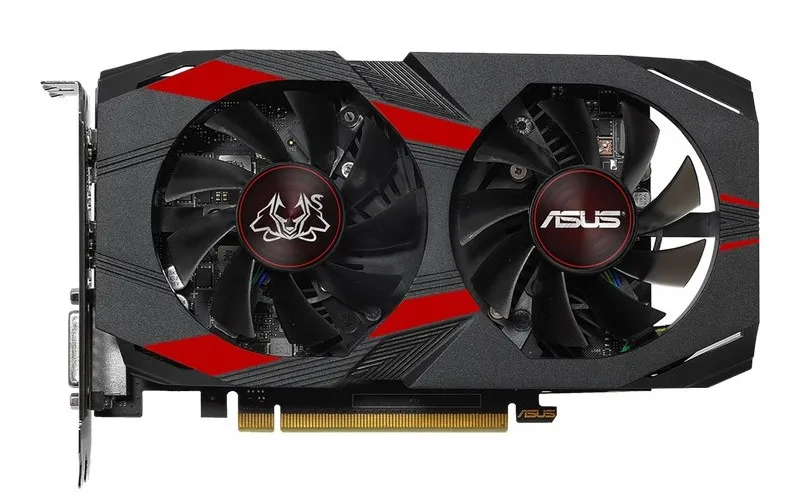 Видеокарта ASUS CERBERUS-GTX1050TI-A4G,  4ГБ GDDR5 128бит