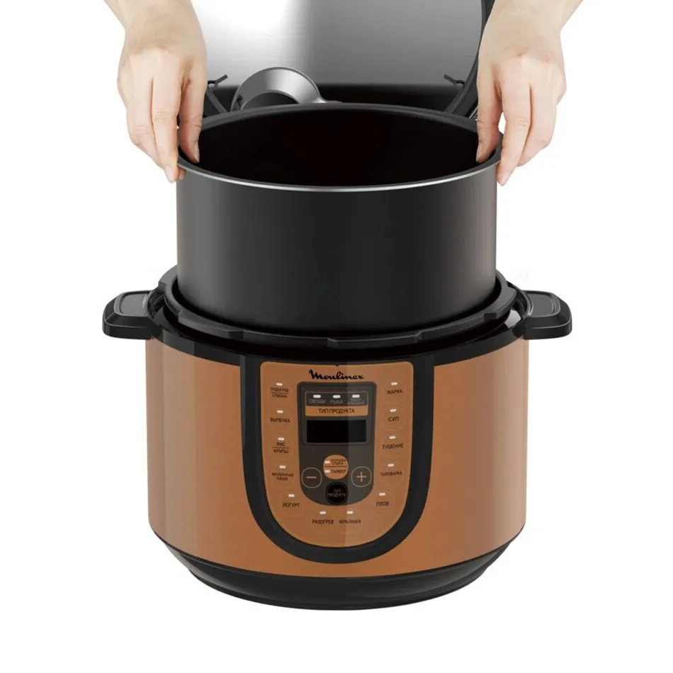 Мультиварка-скороварка Moulinex CE5A0F34, Коричневый