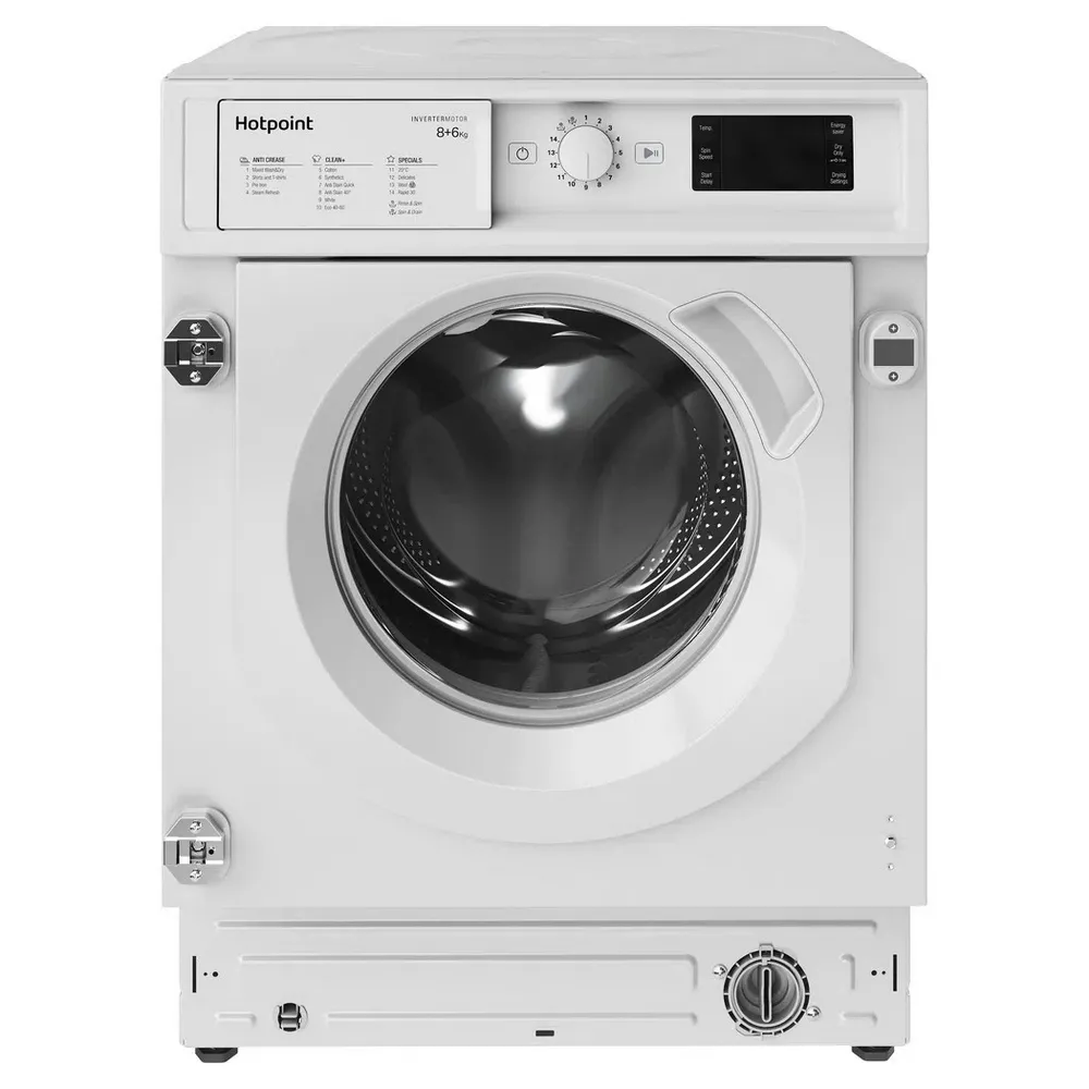 Mașină de spălat cu uscător Whirlpool BI WDHG 861484 EU, 8kg, Alb