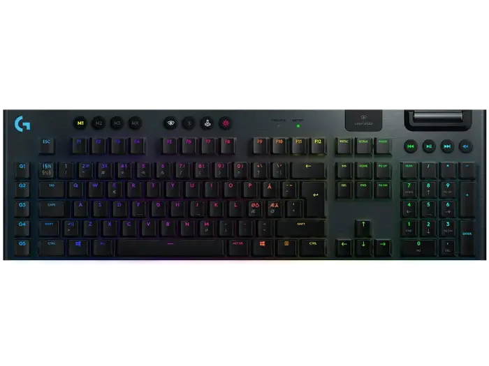 Клавиатура Logitech G915, Беспроводное, Чёрный