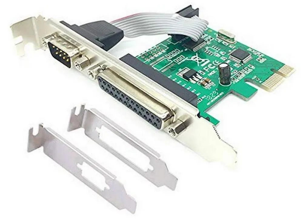 Placă de extensie PCI-Express Gembird PEX-COMLPT-01, Multicolor