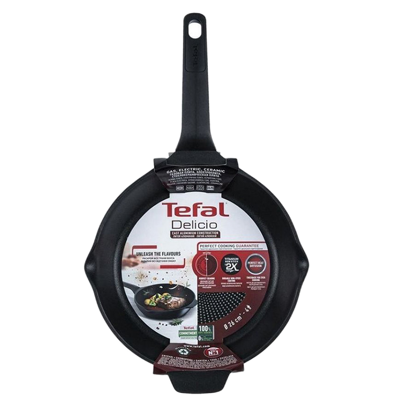 Сковорода Tefal E2320674, 28cm, Чёрный