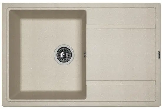 Кухонная мойка из кварца Florentina-LIPSI 780 Gri