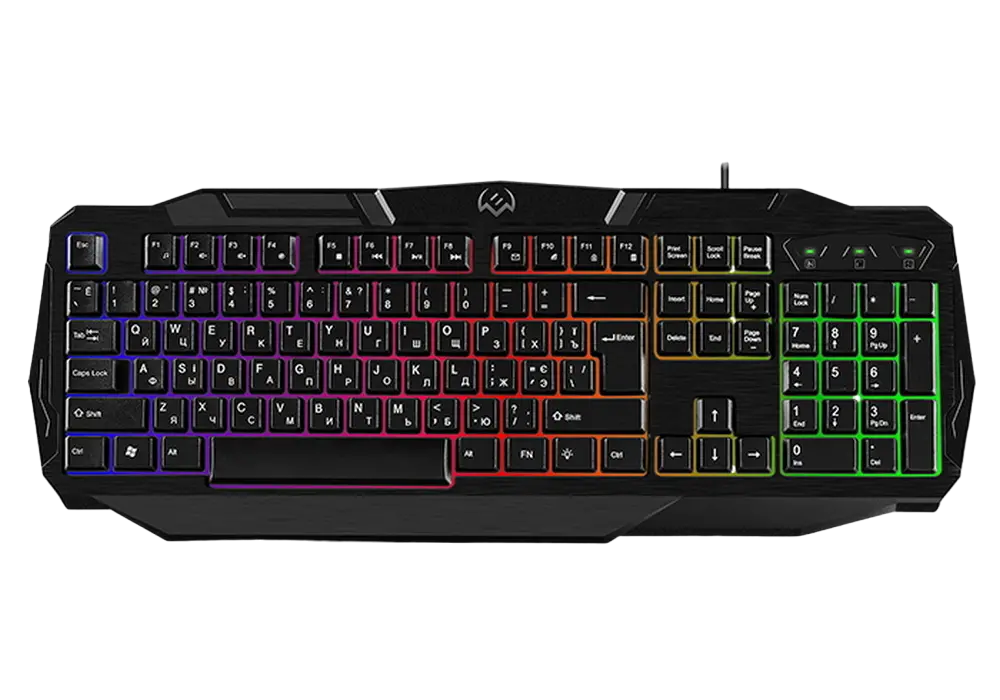 Set Tastatură + Mouse SVEN GS-9100, Cu fir, Negru