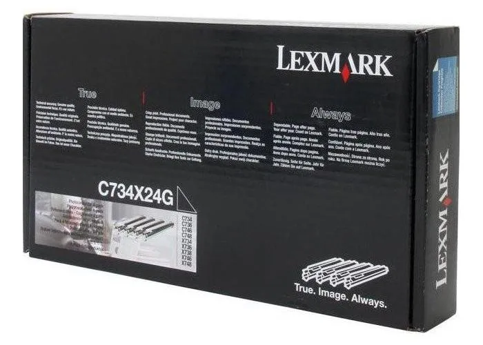 Тонер-картридж Lexmark C734X24G, Мультипак BK/C/M/Y