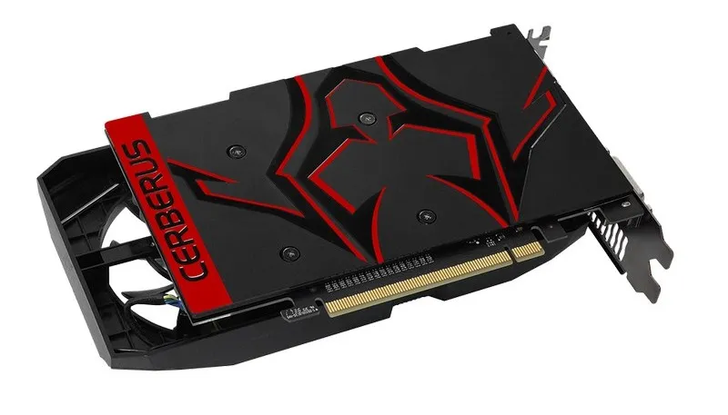 Видеокарта ASUS CERBERUS-GTX1050TI-A4G,  4ГБ GDDR5 128бит