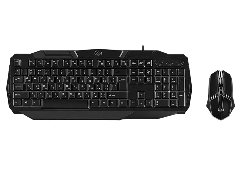 Set Tastatură + Mouse SVEN GS-9100, Cu fir, Negru