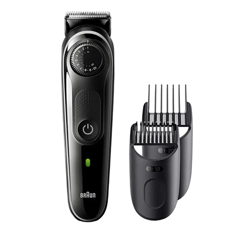 Мужской Триммер Braun BT5342, Чёрный | Серый