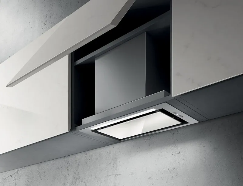 Hota încorporabilă Elica HIDDEN IXGL/A/90, Oțel inoxidabil