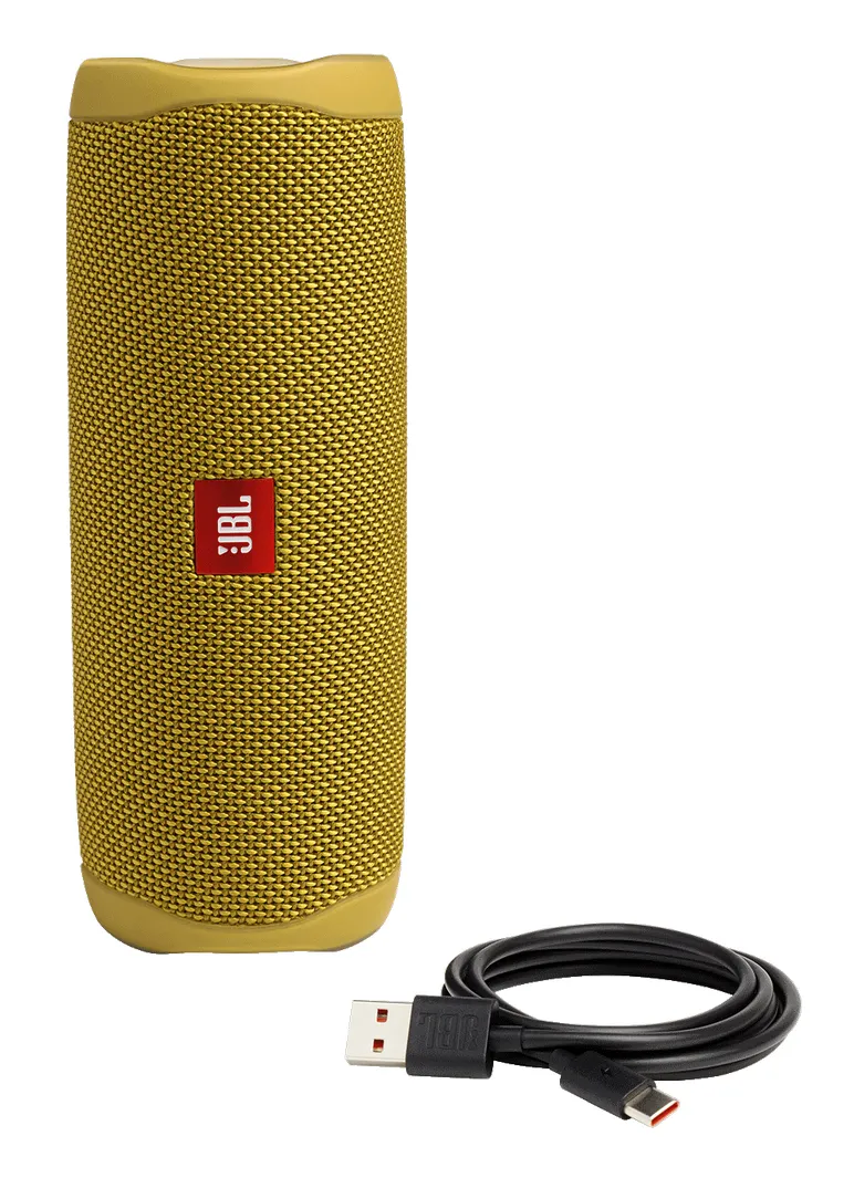 Портативная колонка JBL Flip 5, Жёлтый