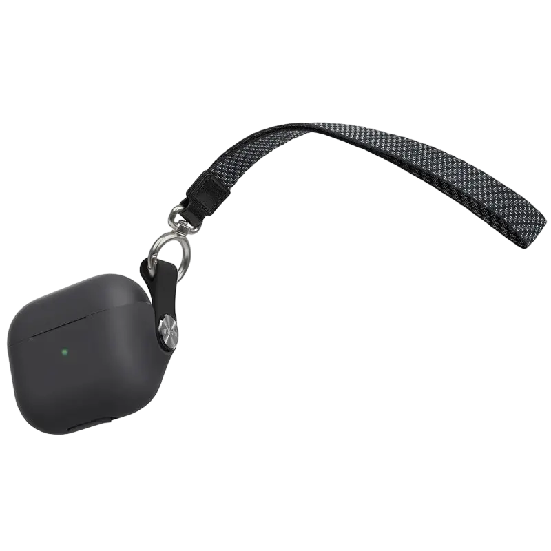 Чехол Moshi Pebbo - Airpods 3, Чёрный