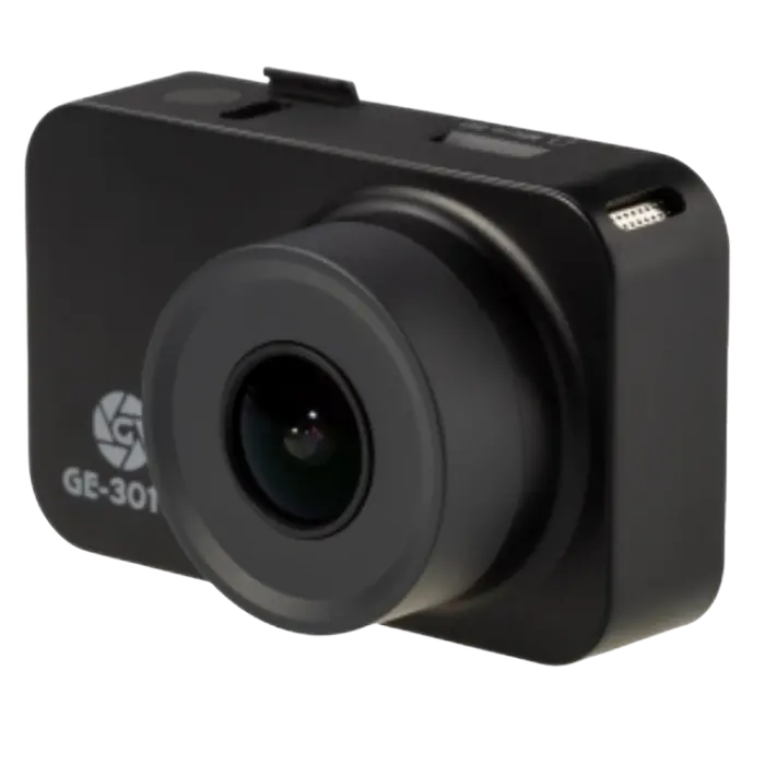 Cameră auto DVR Globex GE-301w, 2304 x 1926, Negru