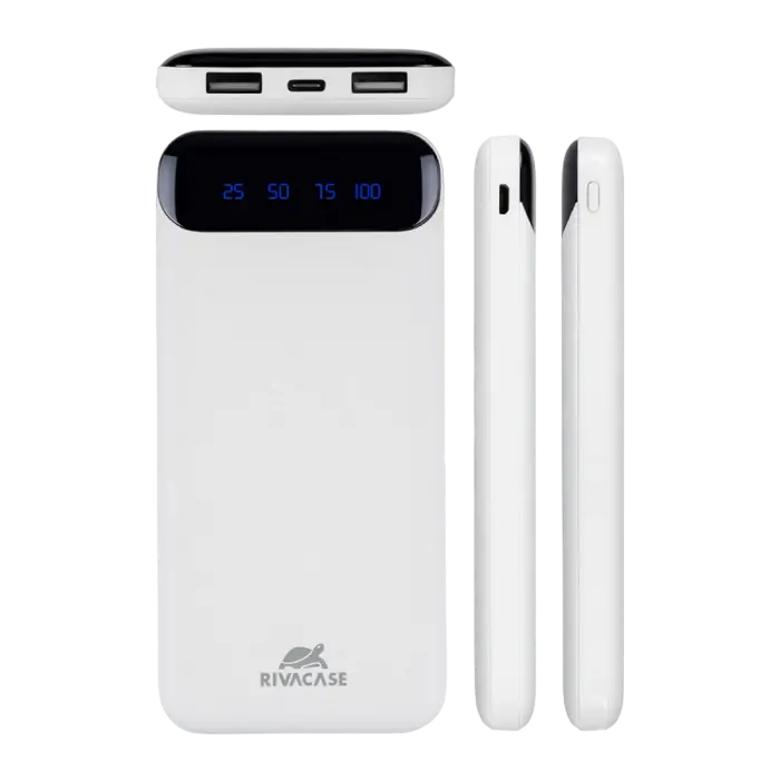 Power Bank Rivacase 10000 mAh QC 3.0/PD, VA2240, White