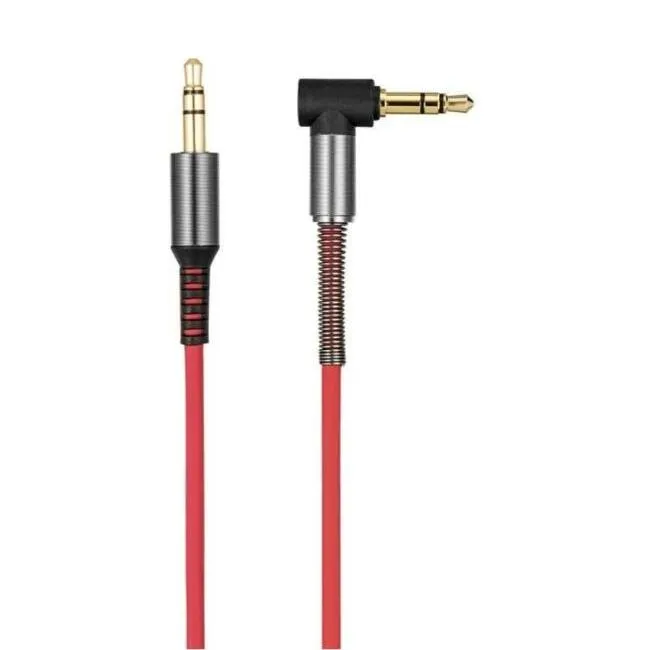 Cablu audio Hoco UPA02, 3.5 mm - 3.5 mm, 1m, Roșu