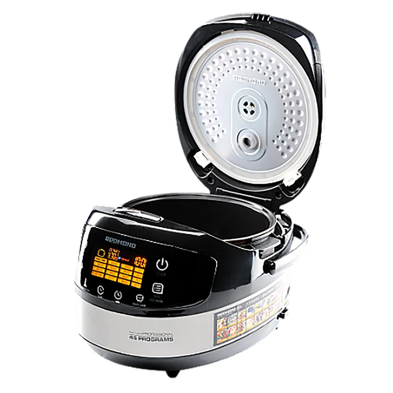 Мультиварка Redmond RMC-M90E, Черный Серебристый