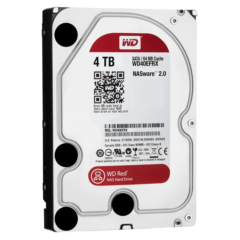 Жесткий диск Western Digital WD Red, 3.5", 4 ТБ <WD40EFAX>