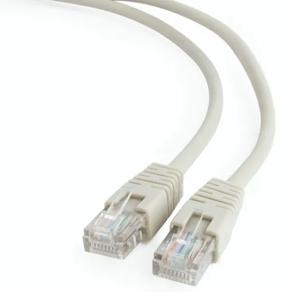Patch cord Cablexpert PP12-20M, CAT5e UTP, 20m, Gri