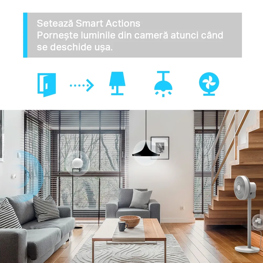 Умный датчик движения TP-LINK Tapo T100, Белый