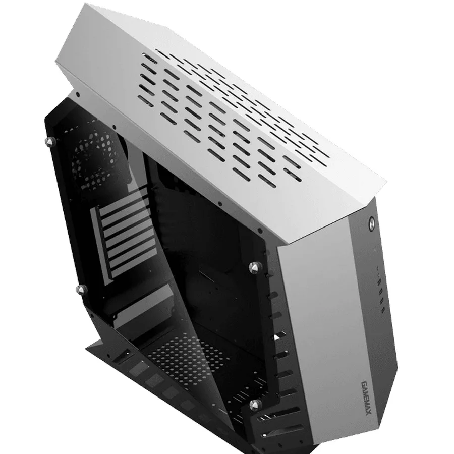 Carcasă PC Gamemax AutoBot, Full-Tower, ATX, Negru/Gri