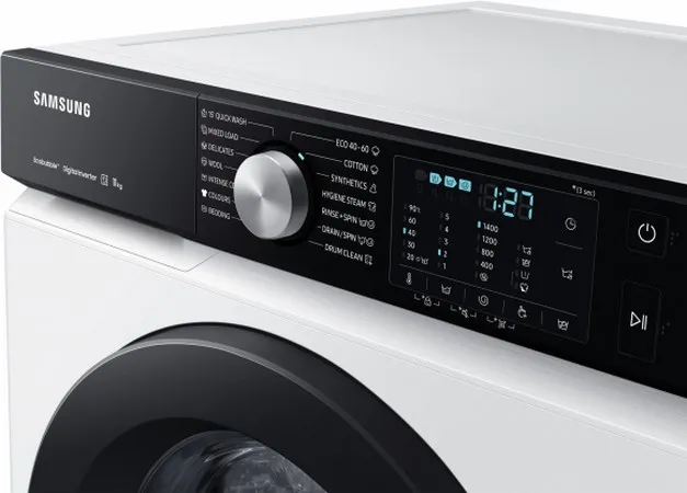 Mașină de spălat Samsung WW11BBA046AELE, 11kg, Alb